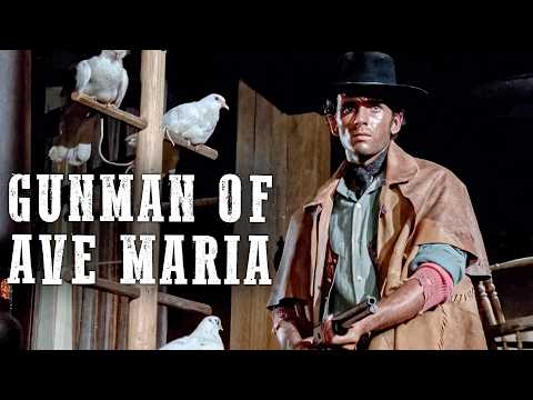 Gunman of Ave Maria | 4K | Italian Western | Leonard Mann | English