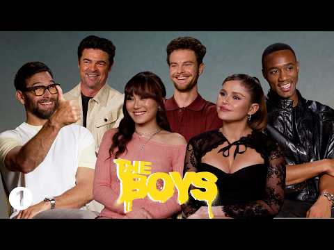 “That was the worst acting!” 😂 The Boys cast on their final season, bloopers and saying goodbye