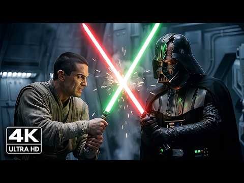 STAR WARS: Starkiller Destroys Darth Vader (Cinematic Movie) 4K Ultra-HD
