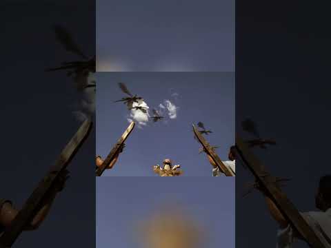 Desert Sacrifice! Man vs  Dragons in Epic Battle! #actionmovies #movie #movies