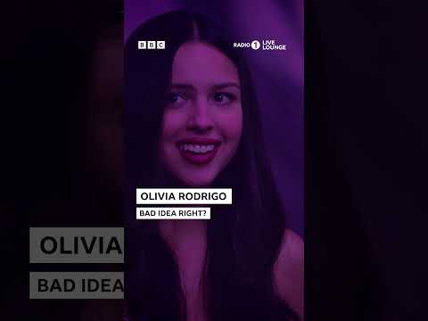 Olivia Rodrigo – Bad Idea Right in the Live Lounge (2023) ✨ #OliviaRodrigo #LiveLounge #music