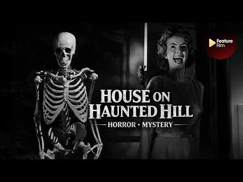VINCENT PRICE in HOUSE ON HAUNTED HILL (1959) 🏰 Full Horror Movie | Classic Cinema HD