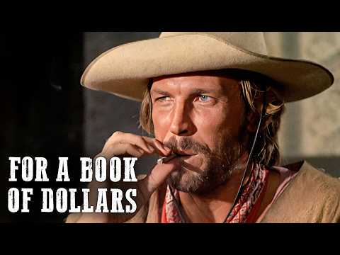 For a Book of Dollars | 4K | Lincoln Tate | Comedy | Gabriella Farinon | Italian Western