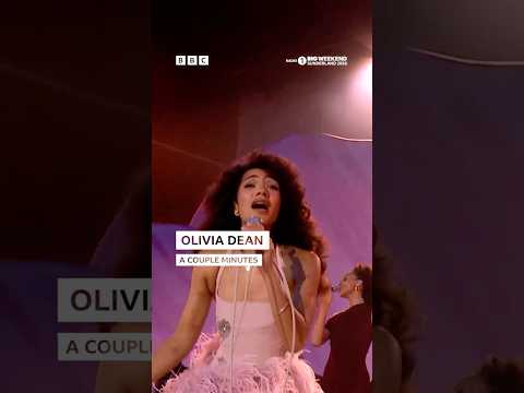 a couple minutes 🥹✨ olivia dean. #BigWeekend watch on bbc iplayer, listen on bbc sounds