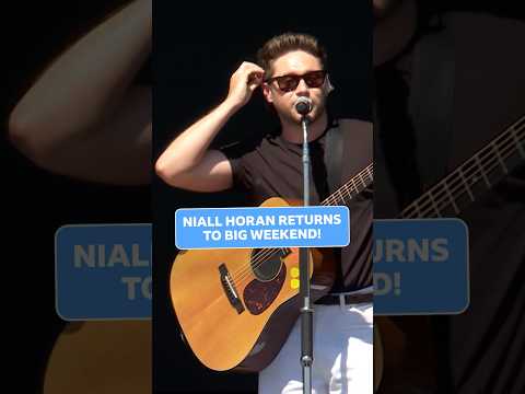 niall horan 🤝 big weekend 🫶 watch on bbc iplayer, listen on bbc sounds