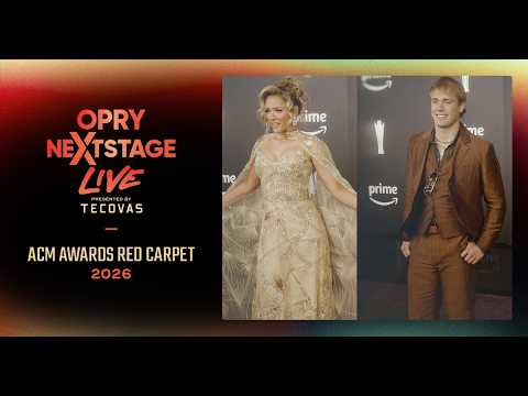 Opry NextStage Hits the ACM Awards Red Carpet!