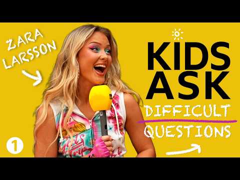 Zara Larsson: “Have I ever farted on stage?!” 😂 | Kids Ask | BBC Radio 1″
