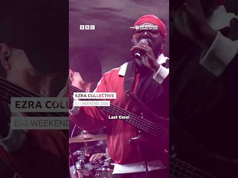 Ezra Collective bringing the party to #bigweekend #ezracollective #jazz #music #live #festival