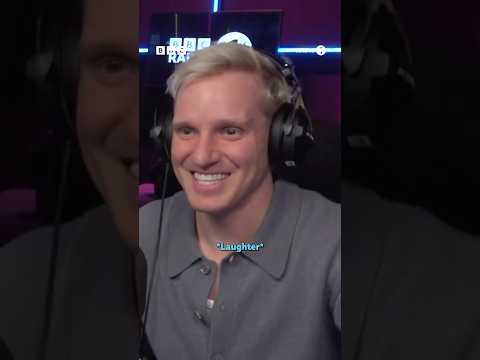 We weren’t prepared for this Jamie Laing doppleganger painting 😂 #funny #radio1