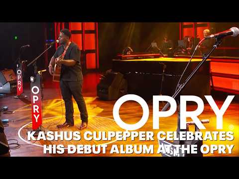 Kashus Culpepper Celebrates his Debut Album at the Opry!