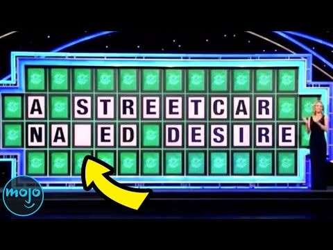 Top 28 Hilarious Wheel of Fortune FAILS