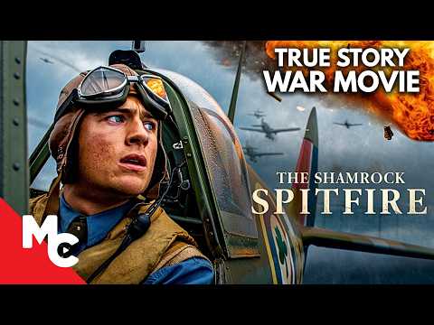 The True Story Of WWII Ace Paddy Finucane | The Shamrock Spitfire | Full War Movie