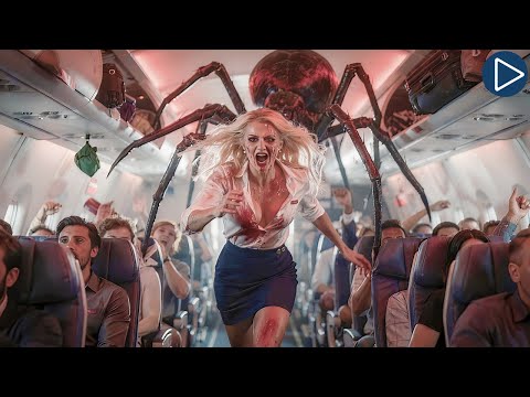SPIDERS ON A PLANE 🎬 Full Horror Movie 🎬 English HD