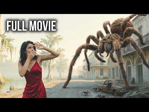 Giant Spiders Attack New Orleans After a Quake | Arachnoquake | Full Free Scifi Monster Movie