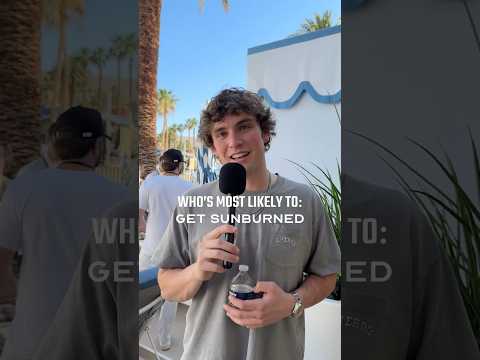 Gonna need some SPF 100 in Vegas!