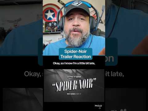 Spider-Noir Trailer Reaction