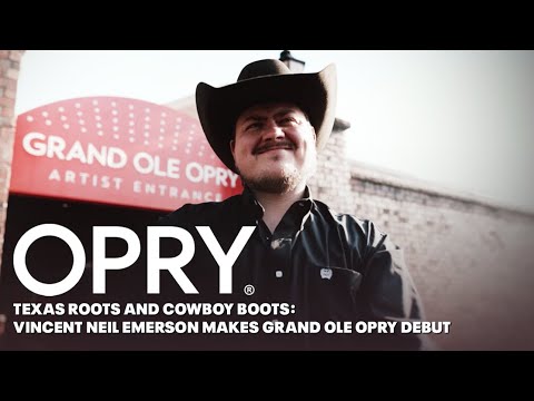 Vincent Neil Emerson Makes His Opry Debut!