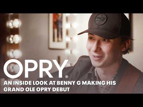 Benny G Makes His Opry Debut