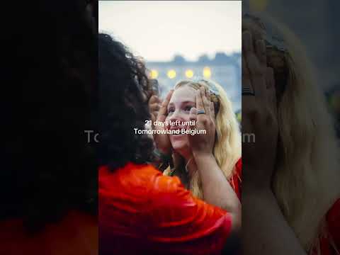 21 days left until Tomorrowland Belgium.