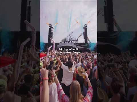 44 days left until Tomorrowland Belgium.