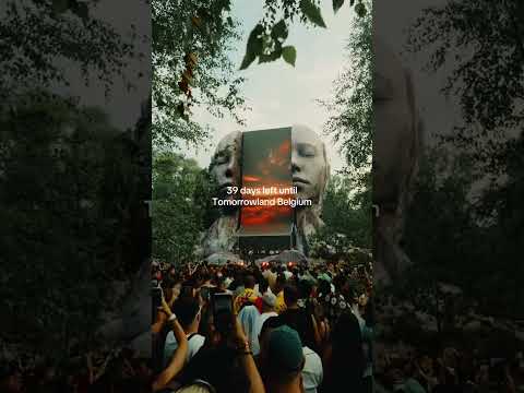 39 days left until Tomorrowland Belgium.