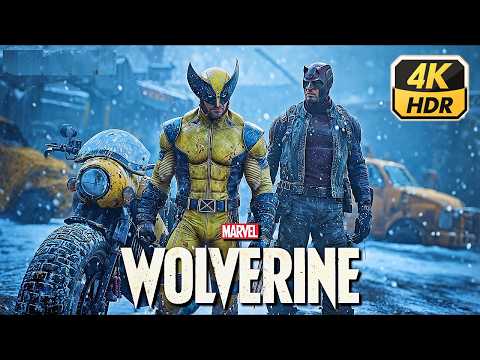 Marvel’s Wolverine (PS5 PRO) Logan, Jean Grey, Sabretooth & Omega Red New Extended Gameplay Demo 4K