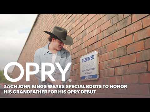 Zach John King Makes Grand Ole Opry Debut