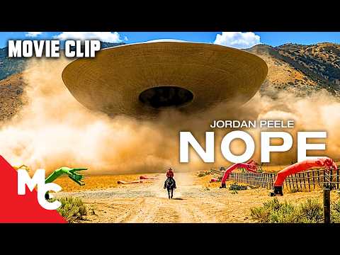 Alien Organism Descended To Hunt Daniel Kaluuya | Nope Movie Clip | Jordan Peele Nope Scene