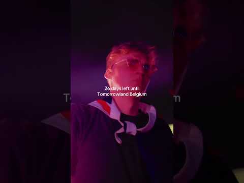 26 days left until Tomorrowland Belgium.