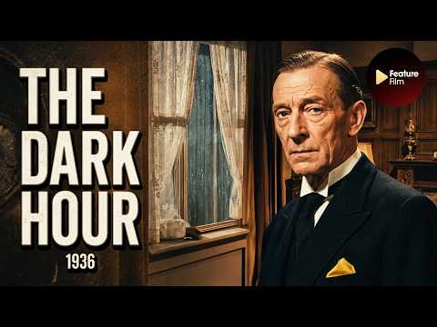 The Dark Hour (1936) | FREE MURDER MYSTERY MOVIE | Classic Detective Film [Colorized]
