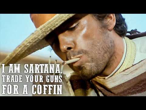 I Am Sartana, Trade Your Guns for a Coffin | 4K | Action | George Hilton | Western