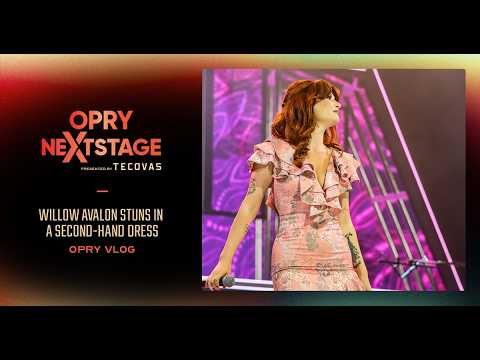 Catching up with Willow Avalon Backstage at the Opry