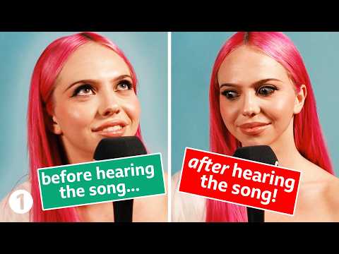 ADÉLA tries to guess songs at the wrong speed!