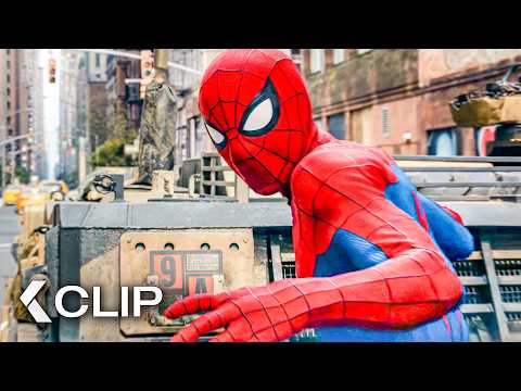 Spider-Man vs. Punisher – Tank Chase Scene – SPIDER-MAN 4: BRAND NEW DAY (2026)