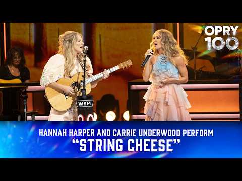 Hannah Harper and Carrie Underwood Perform “String Cheese” | Live at the Grand Ole Opry