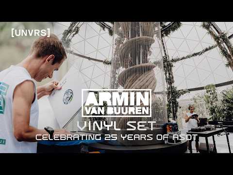 Armin van Buuren Vinyl Trance Classic Set at UNVRS [25 years of ASOT]
