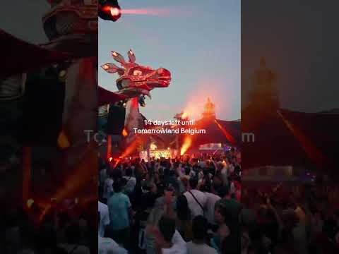14 days left until Tomorrowland Belgium.