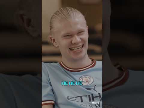 Erling Haaland Being a Comedian
