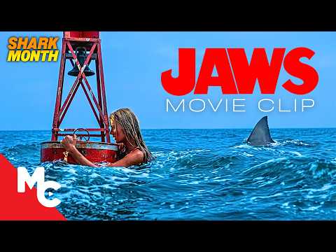 Jaws Shark Attack Opening Scene | Jaws Movie Clip
