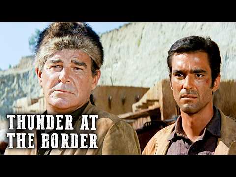 Thunder at the Border | 4K | Pierre Brice | Epic Adventure | Rod Cameron