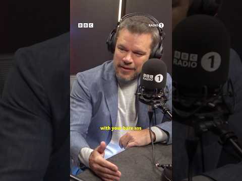 Matt Damon gets very confused 🤣