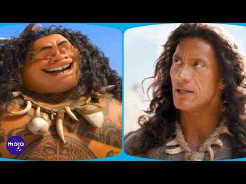Top 10 Differences Between Moana Live Action and Animated