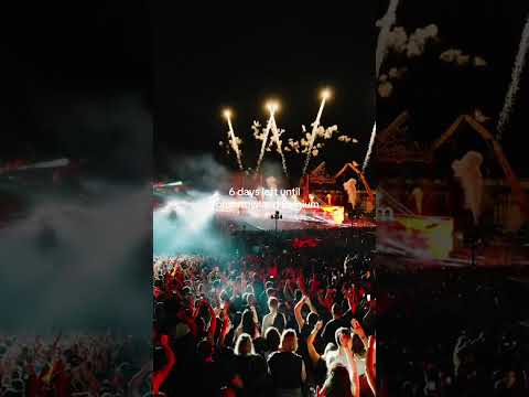 6 days left until Tomorrowland Belgium.