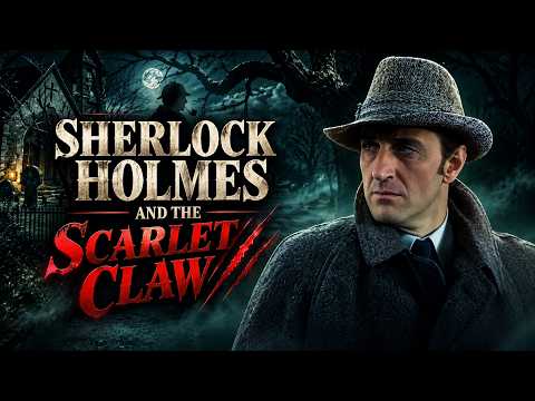 Sherlock Holmes: The Scarlet Claw (1944) [Colorized] | Basil Rathbone | Full Movie in Color