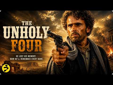 He Lost His Memory… Until the Final Gunfight | The Unholy Four | Full Western Movie