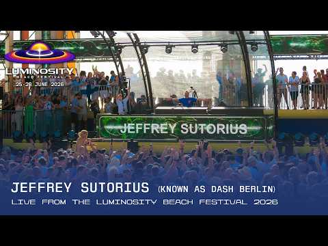 Jeffrey Sutorius (known as Dash Berlin) live at Luminosity Beach Festival 2026 #LBF26