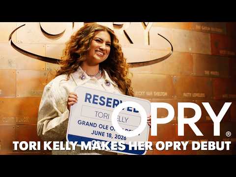 Tori Kelly Makes Her Grand Ole Opry Debut!