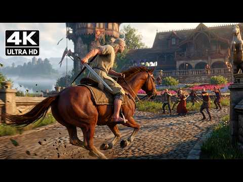 THE WITCHER 3 REMASTER is Absolutely BREATHTAKING | Songs of the Past DLC Gameplay [4K PS5 Pro]