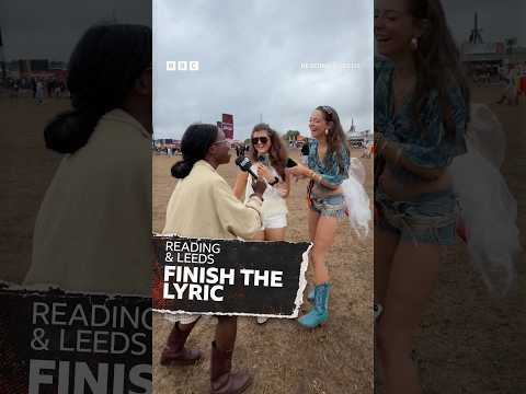 Finish the lyric at Reading & Leeds 2026