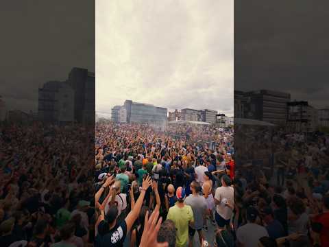 Zone6, the first Run & Rave in Antwerp together with Dimitri Vegas. #tomorrowland #zone6